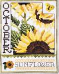 Click for more details of Flowers of The Month - October Sunflower (cross stitch) by Stoney Creek