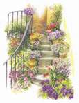 Flowers Stairs