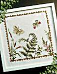 Click/tap for more details of Flutterby (cross stitch) by Mojo Stitches