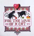 Click for more details of For the Love of a Cat (cross stitch) by Kit & Bixby
