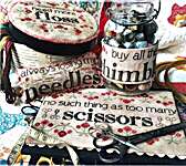 Click for more details of For The Love Of Stitching (cross stitch) by Heartstring Samplery