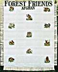Click/tap for more details of Forest Friends Afghan (cross stitch) by Stoney Creek