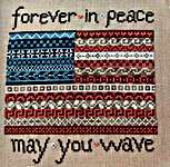 Click/tap for more details of Forever In Peace (cross stitch) by Sweet Wing Studio