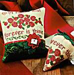 Click/tap for more details of Forever Thine (cross stitch) by Erica Michaels