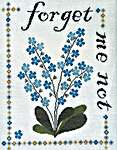 Click for more details of Forget Me Not (cross stitch) by Hello from Liz Mathews