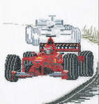 Click for more details of Formula 1 Motor Racing (cross stitch) by Thea Gouverneur