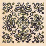 Click for more details of Four de Lys (cross stitch) by Ink Circles