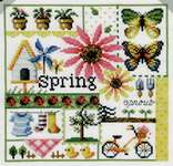 Click for more details of Four Seasons - Spring (cross stitch) by Soda Stitch