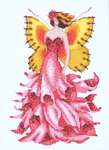 Click/tap for more details of Foxglove (cross stitch) by Nora Corbett