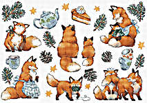 Click for more details of Foxy New Year (cross stitch) by Letistitch