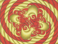Click/tap for more details of Fractal 14  (cross stitch) by Mystic Stitch Inc