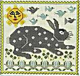 Click/tap for more details of Francie (cross stitch) by Kathy Barrick