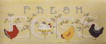 Click for more details of Free Range (cross stitch) by The Cross-Eyed Cricket