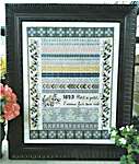 Click for more details of French Garden (cross stitch) by Samplers Not Forgotten