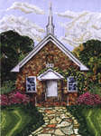Click for more details of Friendship Baptist Church (cross stitch) by Pegasus