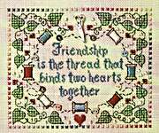 Click for more details of Friendship (cross stitch) by The Sweetheart Tree