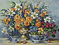 Click for more details of From Gabrielle's Garden (cross stitch) by Luca - S