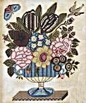 Click/tap for more details of From Velvet to Linen (cross stitch) by Kathy Barrick