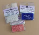 Frosted Glass Beads