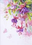 Click for more details of Fuchsia (cross stitch) by Vervaco