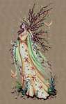 Click for more details of Gaia, the Earth Goddess (cross stitch) by Bella Filipina