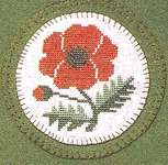 Click/tap for more details of Garden Blooms (cross stitch) by The Prairie Schooler