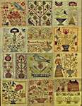 Click/tap for more details of Garden Club (cross stitch) by Blackbird Designs