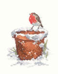 Click for more details of Garden Friend (cross stitch) by Sue Hill