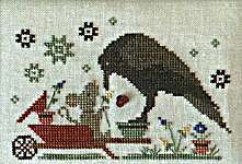 Click/tap for more details of Garden Friends (cross stitch) by Stitches by Ethel