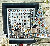 Click for more details of Gardenside Sampler & Tree (cross stitch) by Hello from Liz Mathews