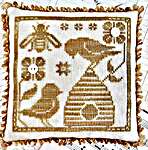Click for more details of Gathering Honey (cross stitch) by Luminous Fiber Arts