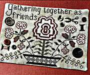 Click for more details of Gathering Together (cross stitch) by The Scarlett House
