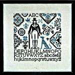Click/tap for more details of Gentleman Quaker (cross stitch) by Jardin Prive