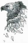 Click for more details of Geometry - Eagle (cross stitch) by Panna