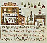 Click for more details of Geppetto's (cross stitch) by Little House Needleworks