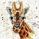 Click for more details of Geraldine the Giraffe (cross stitch) by Bree Merryn