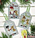 Click/tap for more details of Gift Of Giving To Rudolph (cross stitch) by Little Stitch Girl