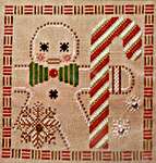 Click/tap for more details of Gingerbread (cross stitch) by Hinzeit