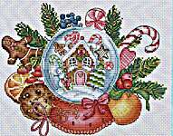 Gingerbread House Snowball