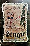 Click for more details of Gingie (cross stitch) by Fairy Wool in The Wood