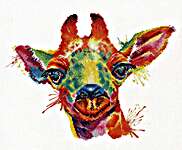 Click for more details of Giraffe (cross stitch) by Oven Company