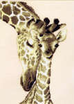 Click for more details of Giraffe Family (cross stitch) by Vervaco