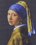 Click for more details of Girl with a Pearl Earring (cross stitch) by Luca - S