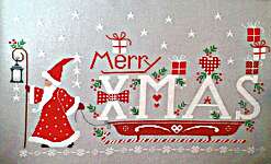 Click for more details of Gli Auguri Di Santa Claus (Best Wishes from Santa Claus)  (cross stitch) by Cuore e Batticuore
