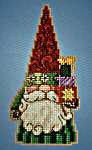 Click for more details of Gnome Holding Gifts (beadwork) by Mill Hill