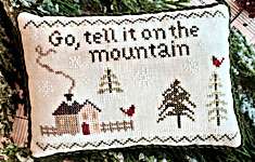 Click/tap for more details of Go Tell it on the Mountain (cross stitch) by The Proper Stitcher