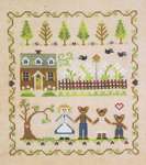 Click/tap for more details of Goldilocks (cross stitch) by Classic Colorworks