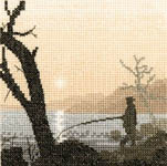 Click for more details of Gone Fishing (cross stitch) by Phil Smith