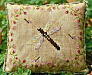 Click/tap for more details of Graceful Dragonfly (cross stitch) by MTV Cross Stitch Designs