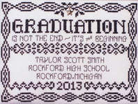 Click for more details of Graduation (cross stitch) by Stoney Creek